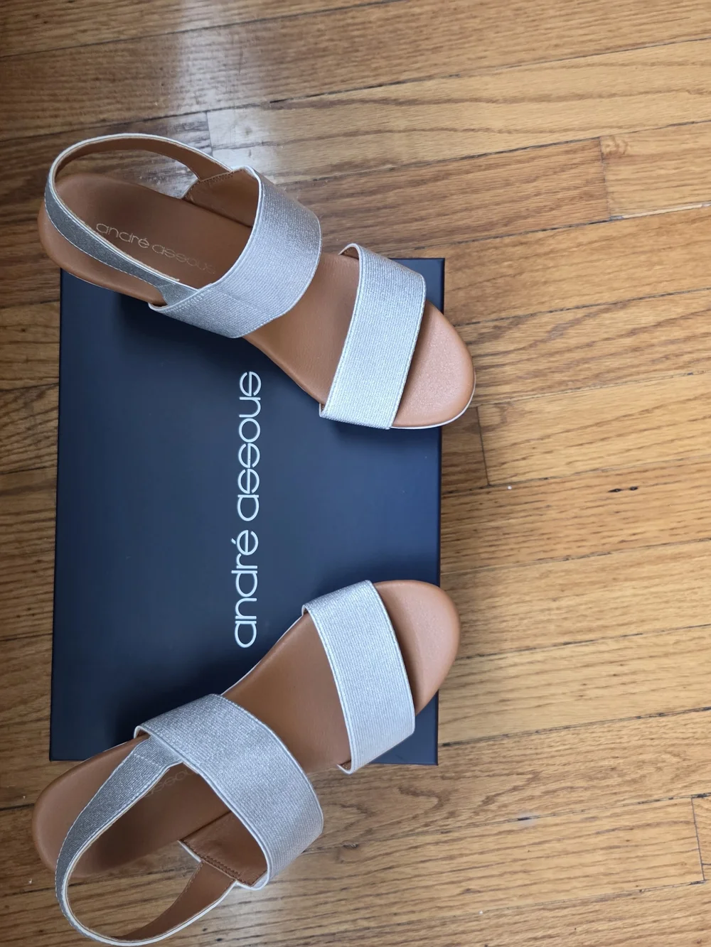 Andre Assous comfortable silver